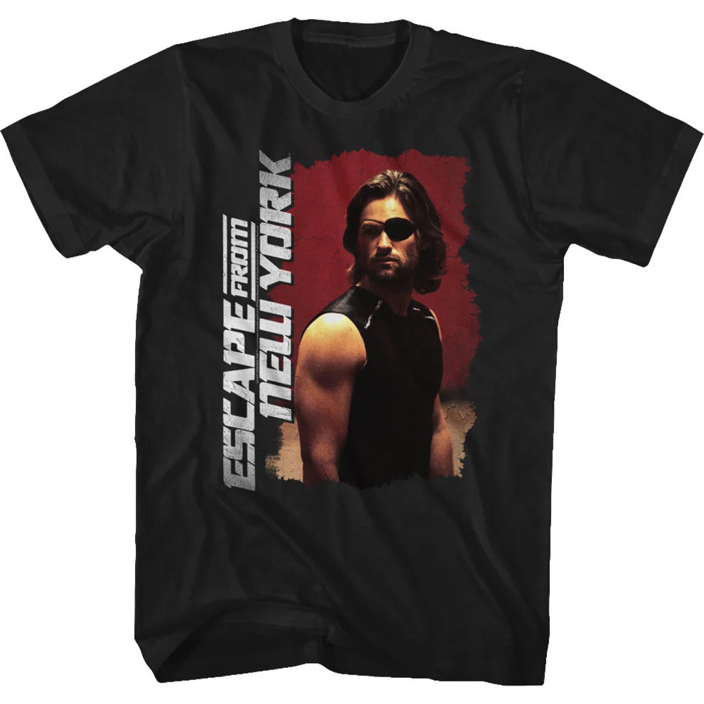 Distressed Snake Plissken Escape From New York Tshirt